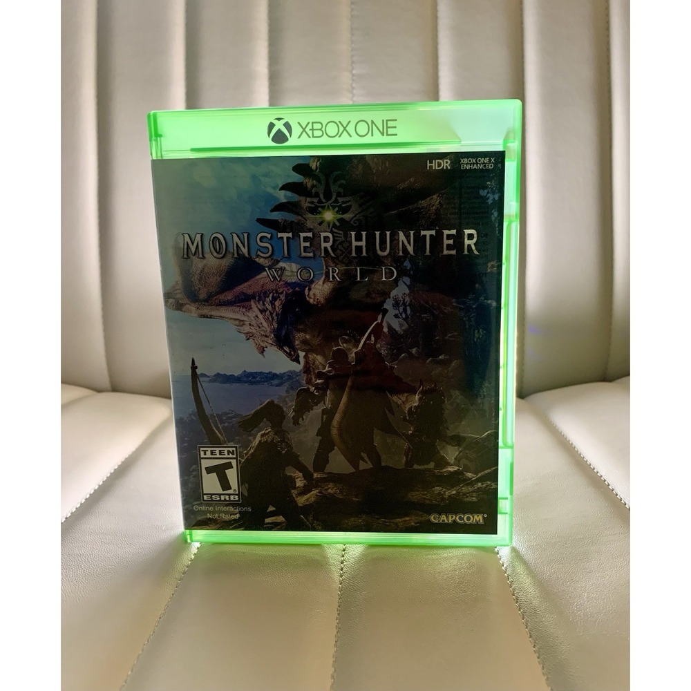 Monster Hunter World Xbox One Game Capcom Action RPG HDR Xbox One X Enhanced